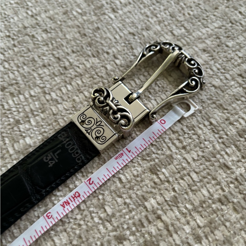 Reversible brown and black leather belt by Brighton
